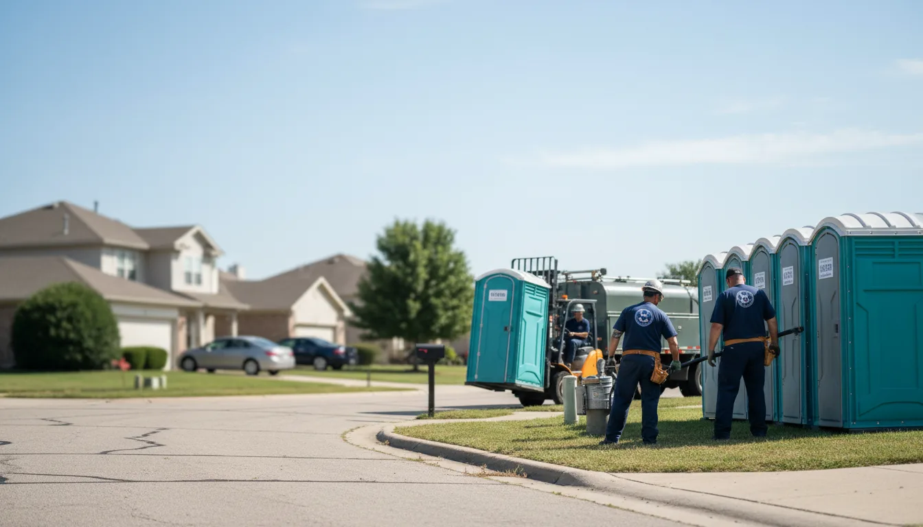 Porta Potty Rental in Crandall, TX near me